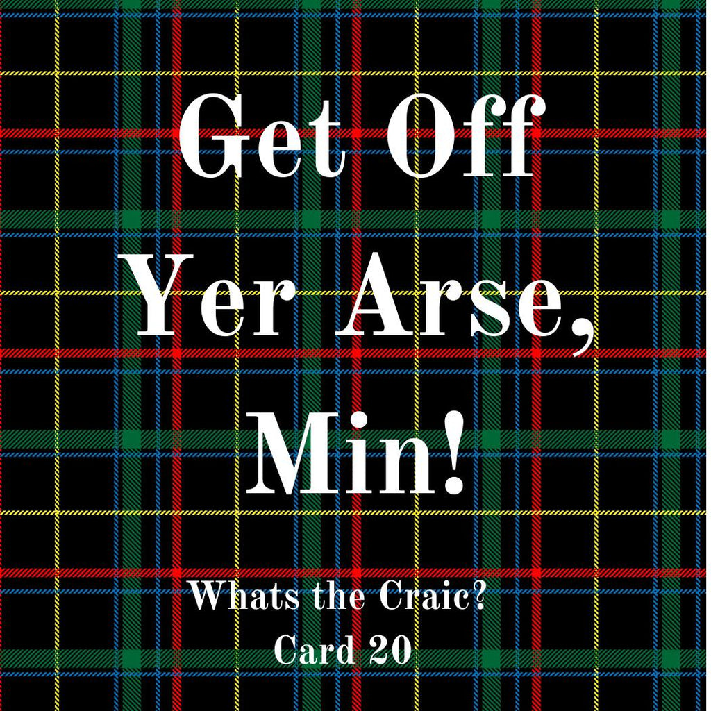 What’s the Craic Cards? be inspired with Scottish banter and honest life advice!