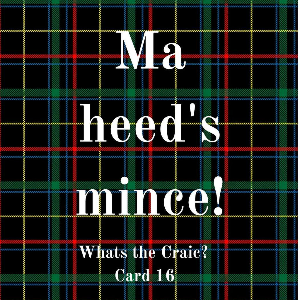 What’s the Craic Cards? be inspired with Scottish banter and honest life advice!