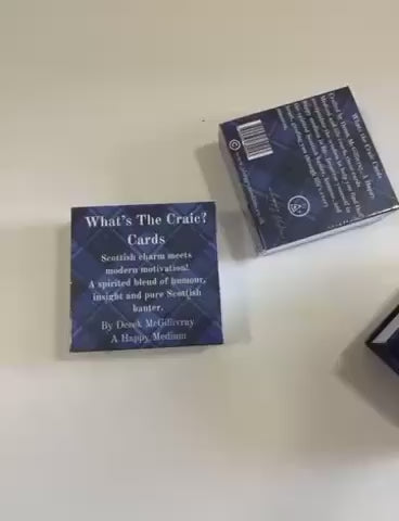 What’s the Craic Cards? be inspired with Scottish banter and honest life advice!